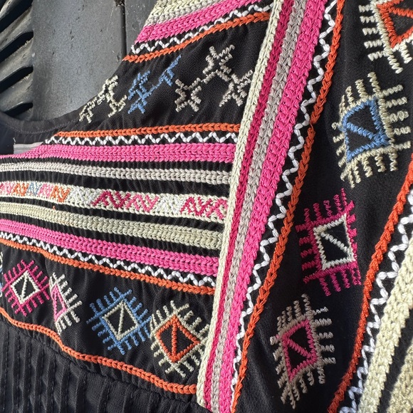 Double D Ranch Poncho Top L/XL - Picture 3 of 4